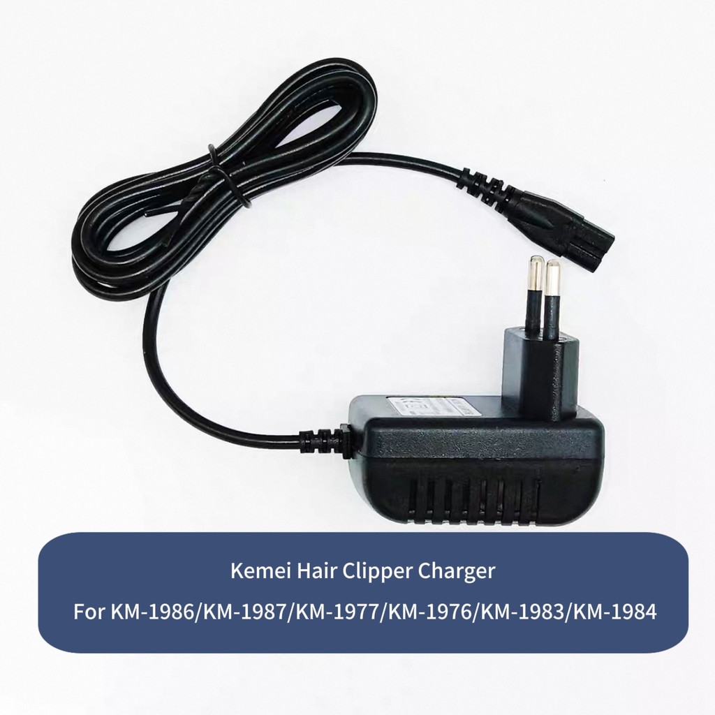 Original Kemei KM-1986 Hair Clipper Charger for KM-1987 KM-1977 KM-1983 KM-1984 KM-1976 Hair Trimmer
