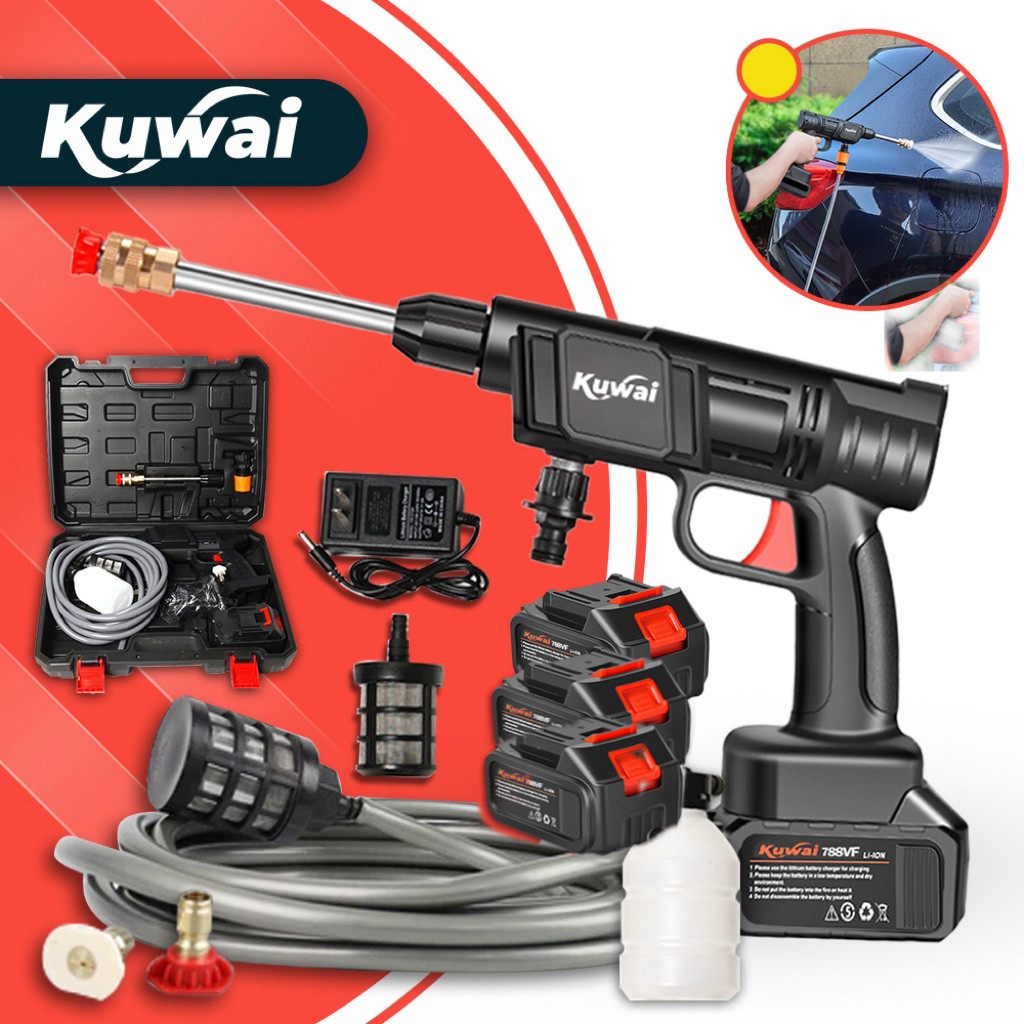 TEAMOR 3 Baterai alat cuci mobil mesin cuci mobil alat cuci mobil Alat cuci mobil baterai High press
