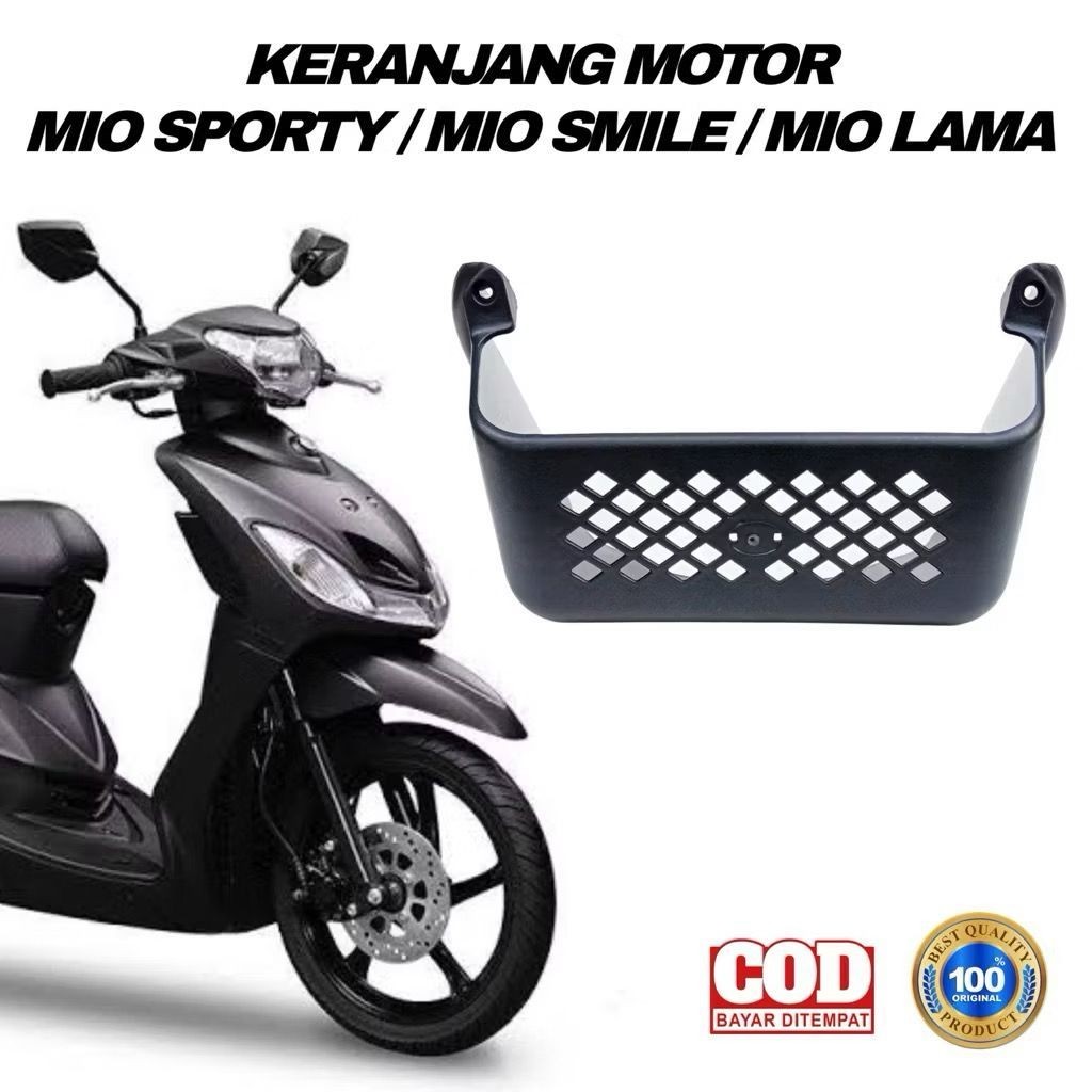 Keranjang Motor Mio Sporty / Laci Mio Lama / Bagasi Box Depan Mio Smile Lama