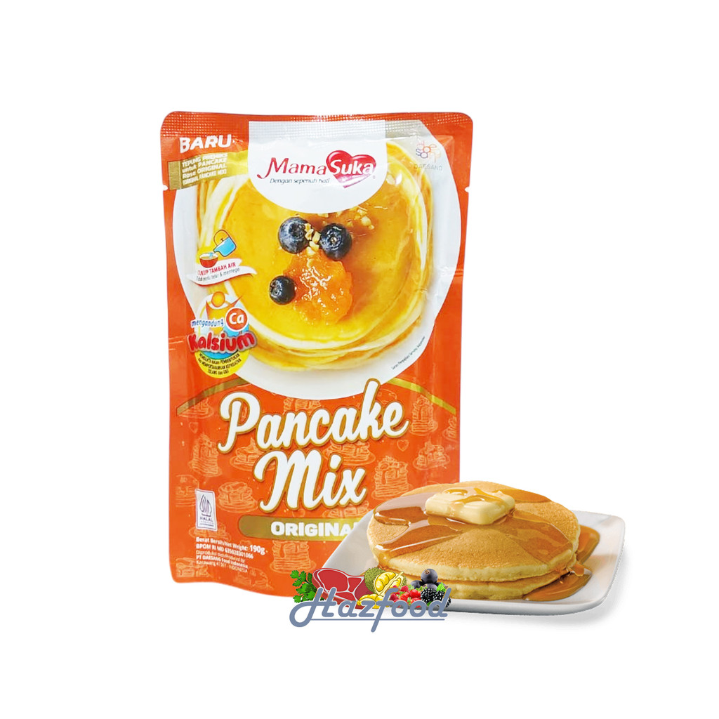 

Mamasuka Pancake Mix Original 190 Gram