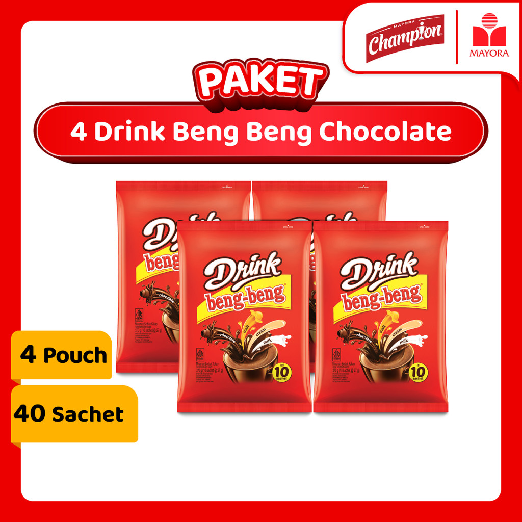 

Paket 4 Drink Beng Beng Chocolate Pouch