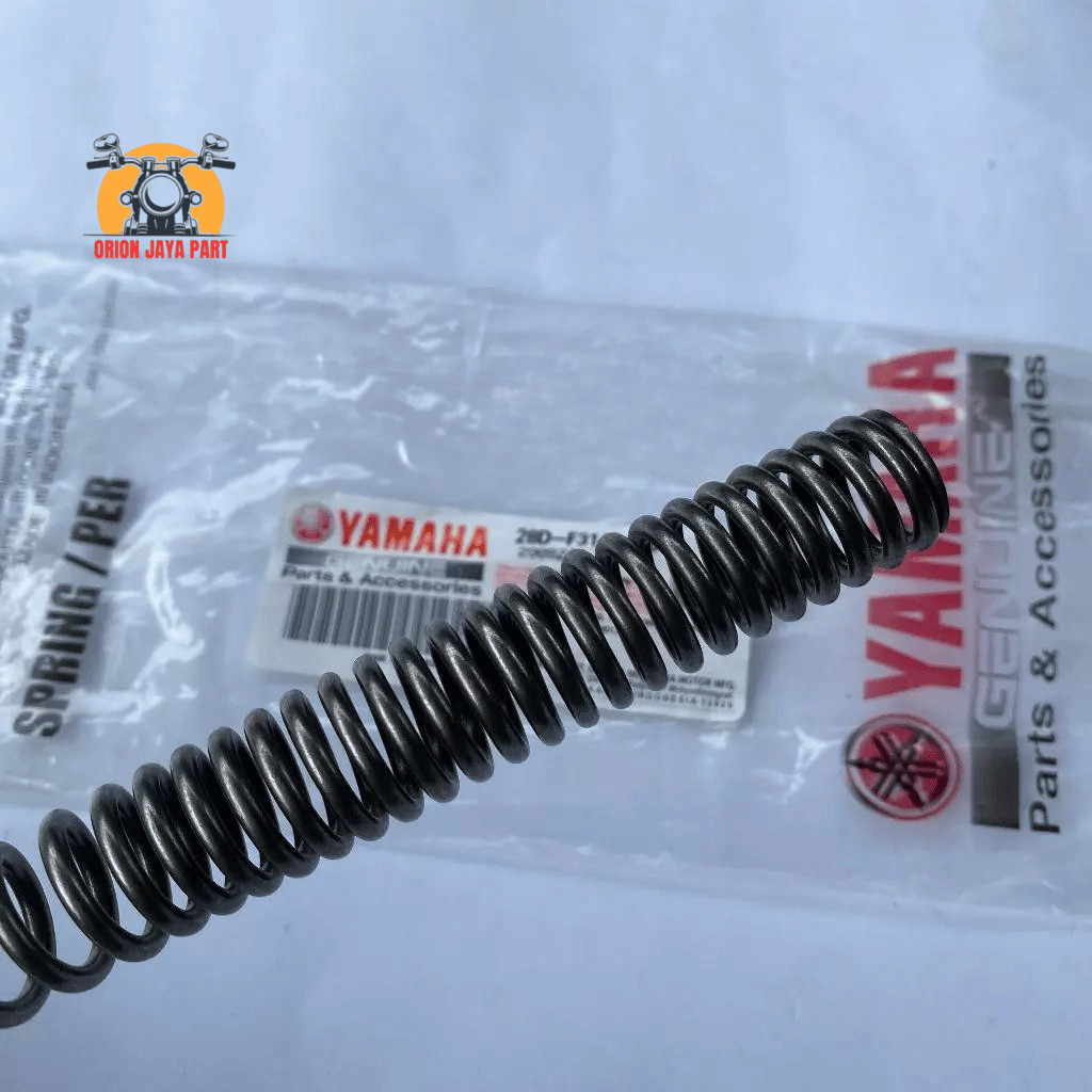 28D-F3141-00 ORIGINAL Per Shock Spring Fork Depan (28D) Mio Sporty Smile Soul Fino Yamaha
