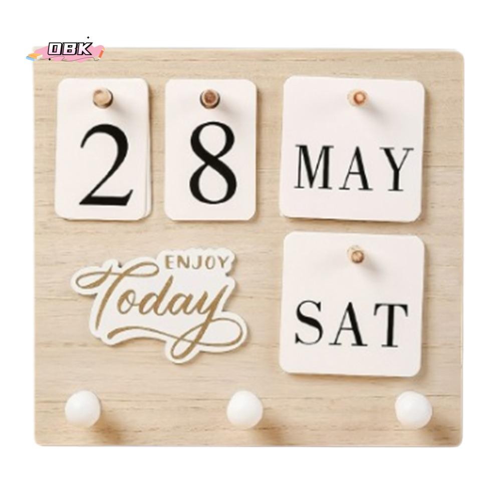 

Creative Perpetual Calendar Ornaments Wall-mounted Adjustable Eternal Desktop Calendar Simple Multi-purpose