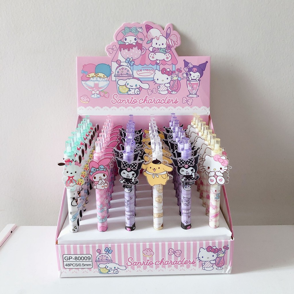 

Sanrio 2 Cute Ball Pen Per Pcs Pulpen Gel Ketebalan 0.5mm