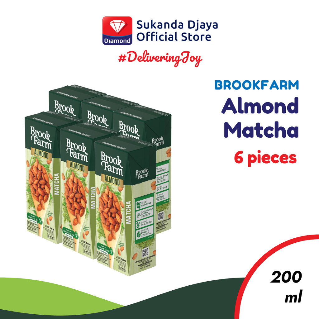 

Brookfarm Susu Almond Matcha 200 Ml [6 Pcs]