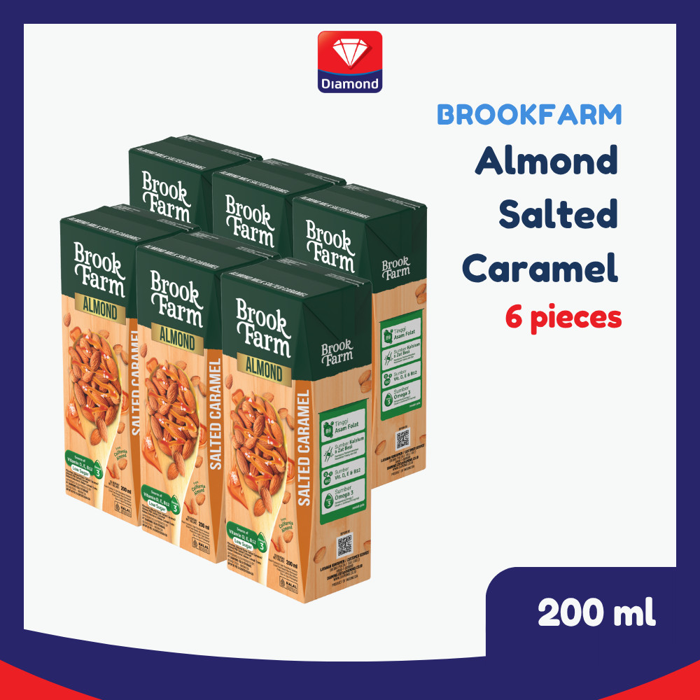 

Brookfarm Susu Almond Salted Caramel 200 Ml [6 Pcs]