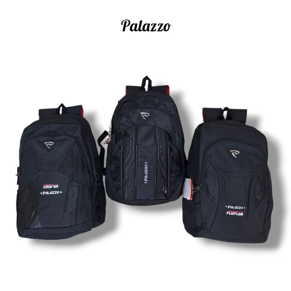 PALAZZO Tas Ransel Laptop Backpack Pria Wanita Original