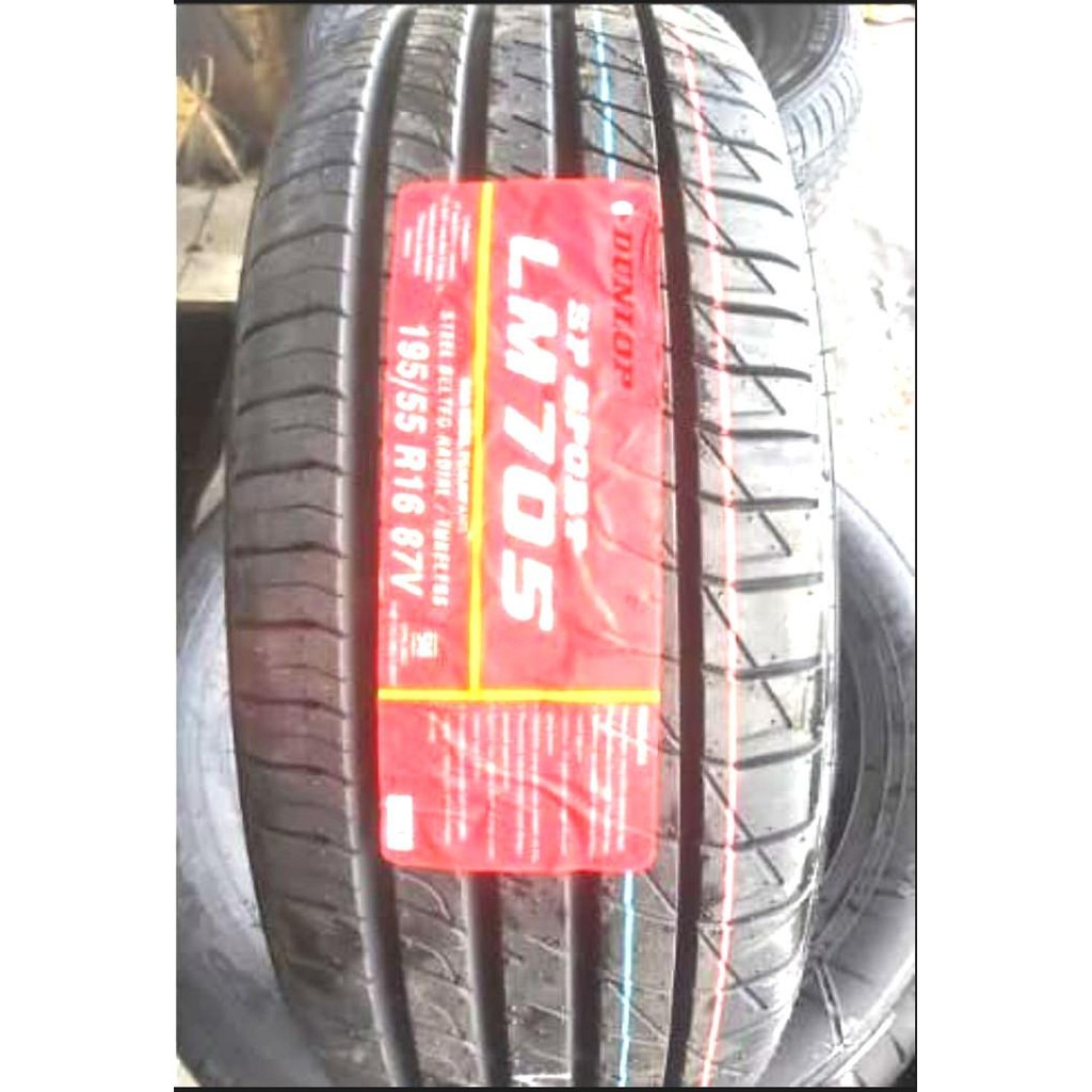 Ban mobil Dunlop 195/55 r16LM 705 Baleno Hatchback,Altis New - dl252025 -