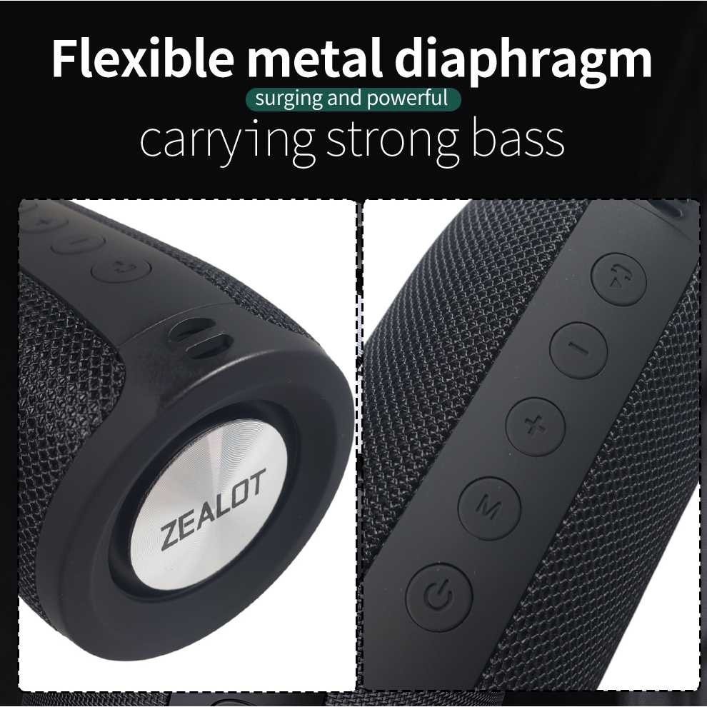 ALHKM99SHP  Speaker Portable Bluetooth 5.2 TWS Waterproof IP65 1800mAh - S51