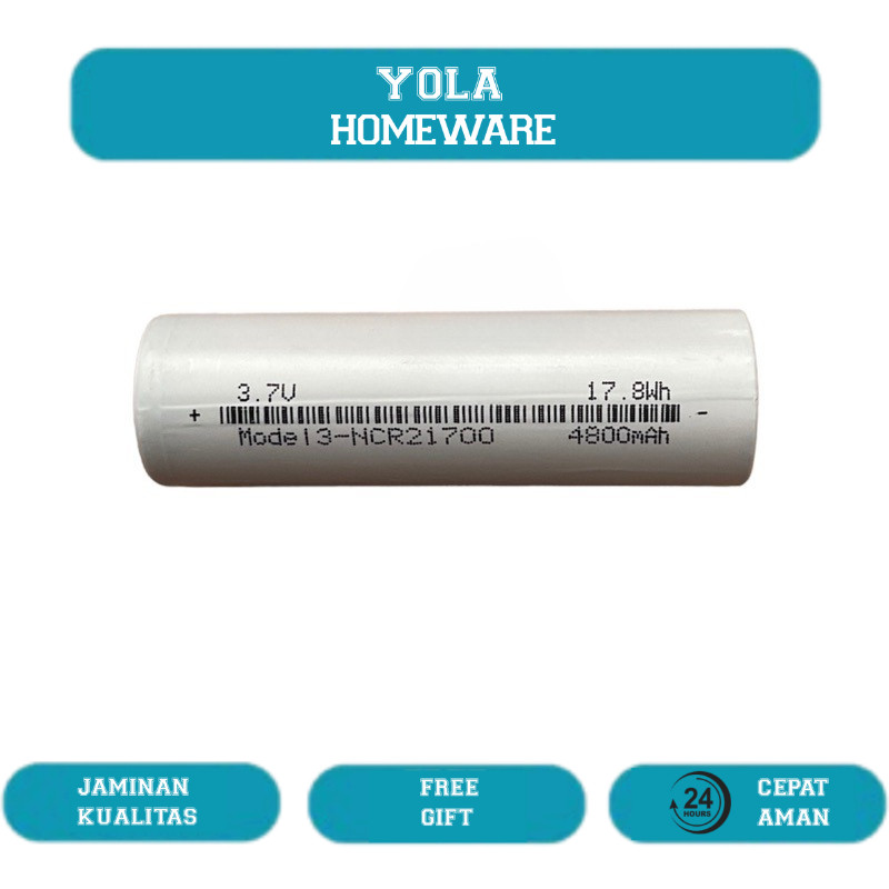 BATTERY TESLA 21700 4800MAH BEKAS