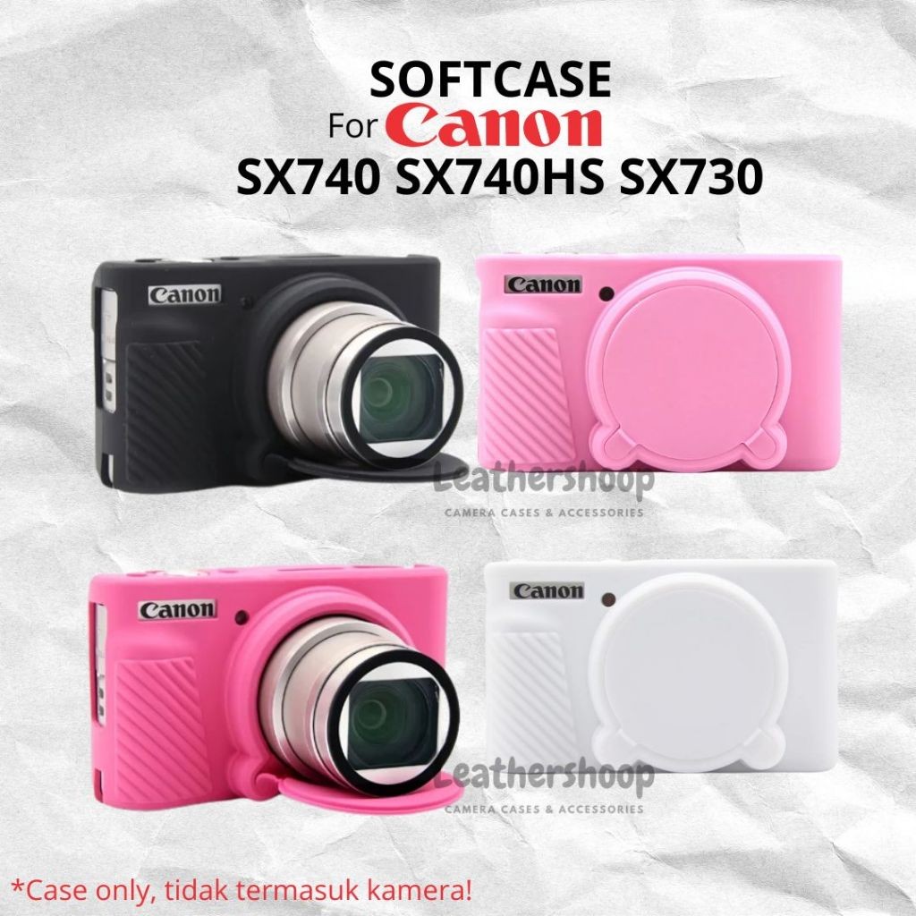 Softcase Canon SX740 SX740HS SX730 Case Cover Body Protector