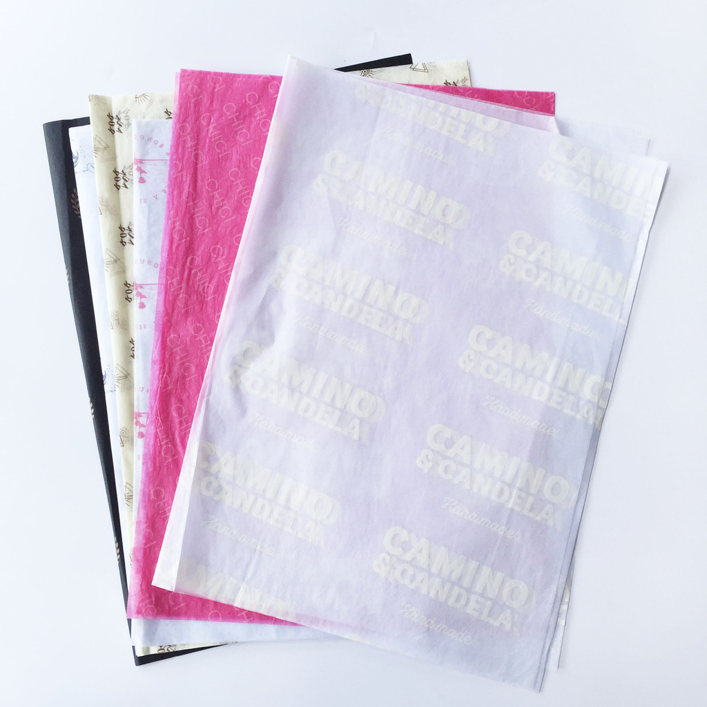 

Custom Silk Printed Branded Logo Gift Clothing Wrapping Tissue Paper for Packaging