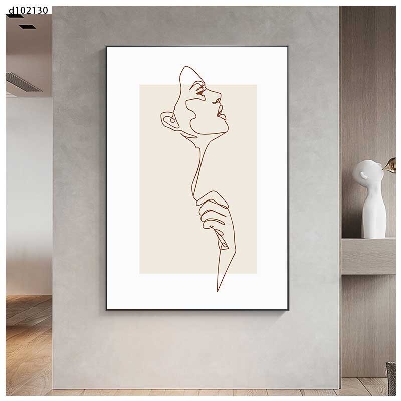 Wallpaper Lukisan Dinding Motif Estetik - Wallstiker Lukisan Dinding Estetik Ruangan