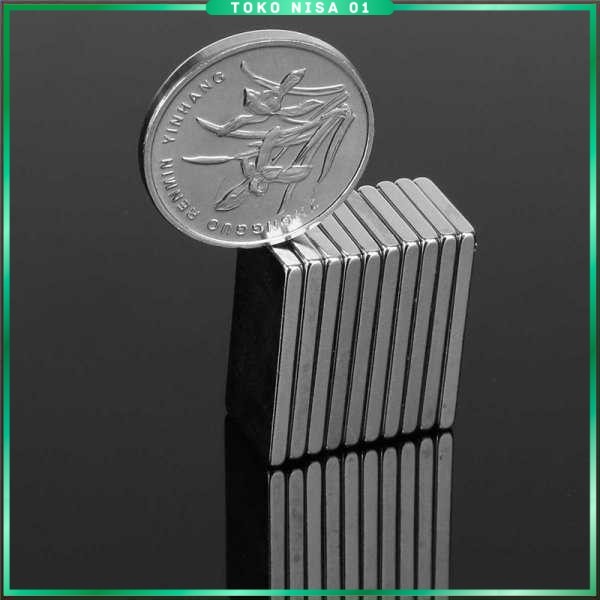 

Taffware Strong Neodymium Magnet NdFeB N35 19x9x1.6mm 10 PCS - MAG1