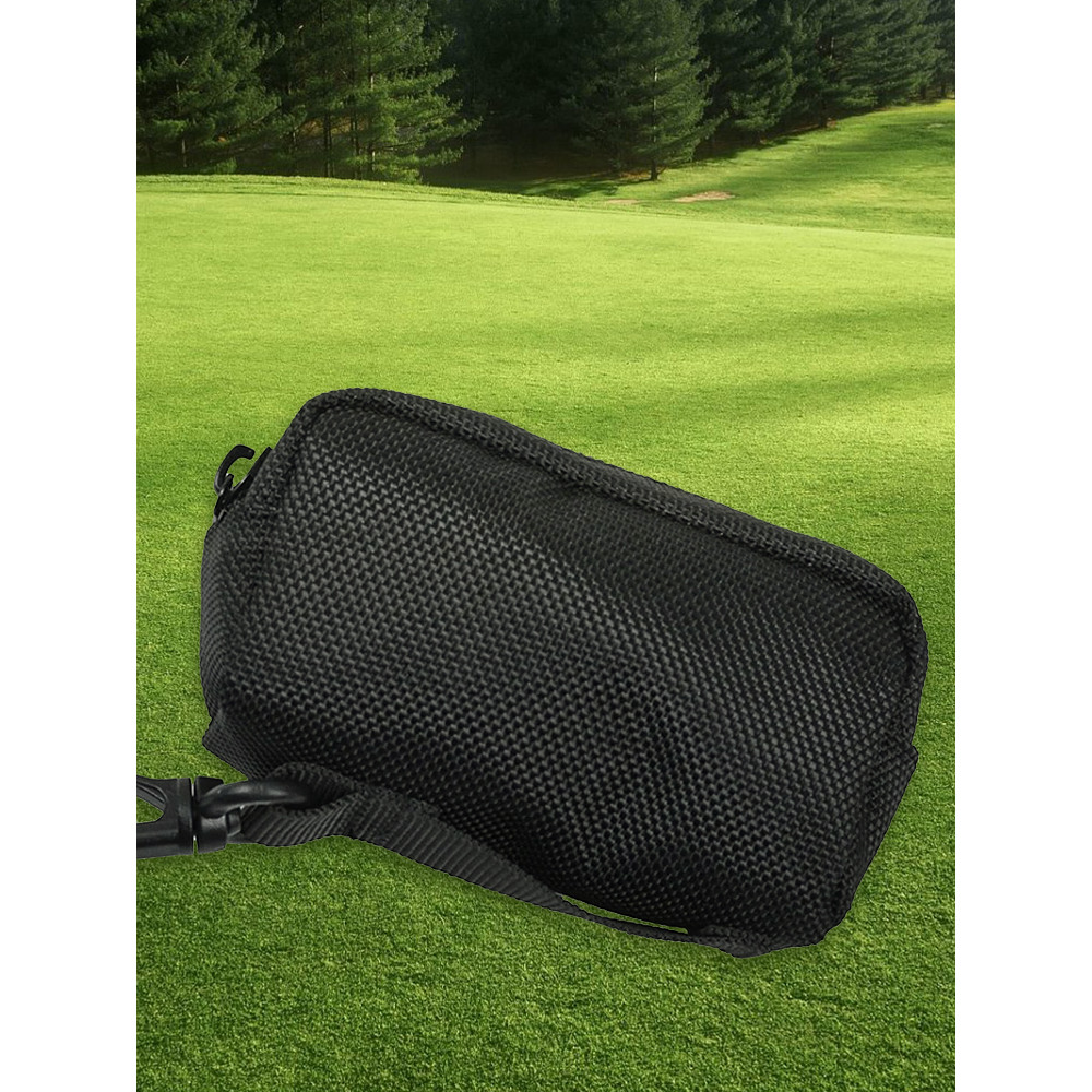 Golf Ball Case Waist Holder Bag Golf Tee Bag with Clip Golf Ball Waist Bag Golf Tee Holder Golf Ball