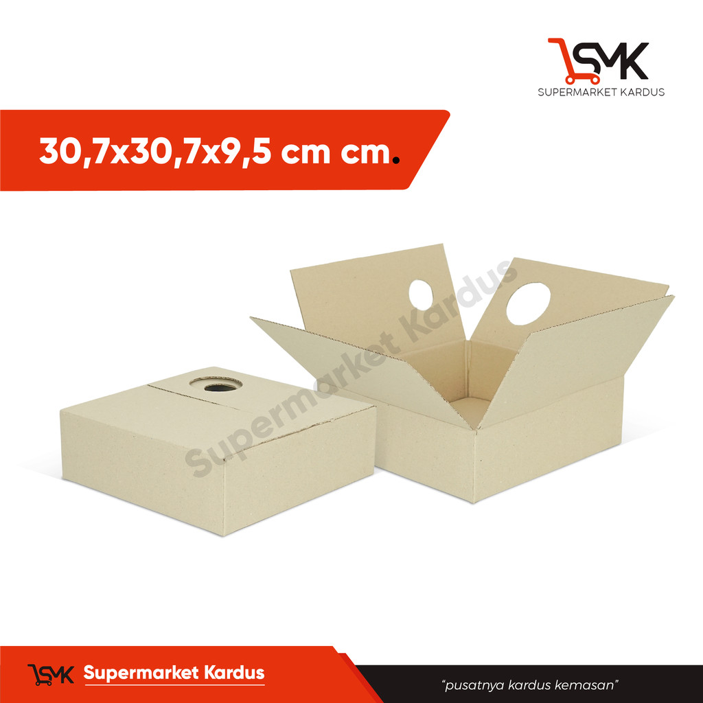 

Box 307x307x95 (ABI T-95 Mzk) Kardus/Karton/normal/AMDK/allmedium/tinggi9