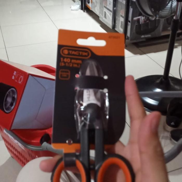 

Tactix Gunting Stainless Steel 14 Cm