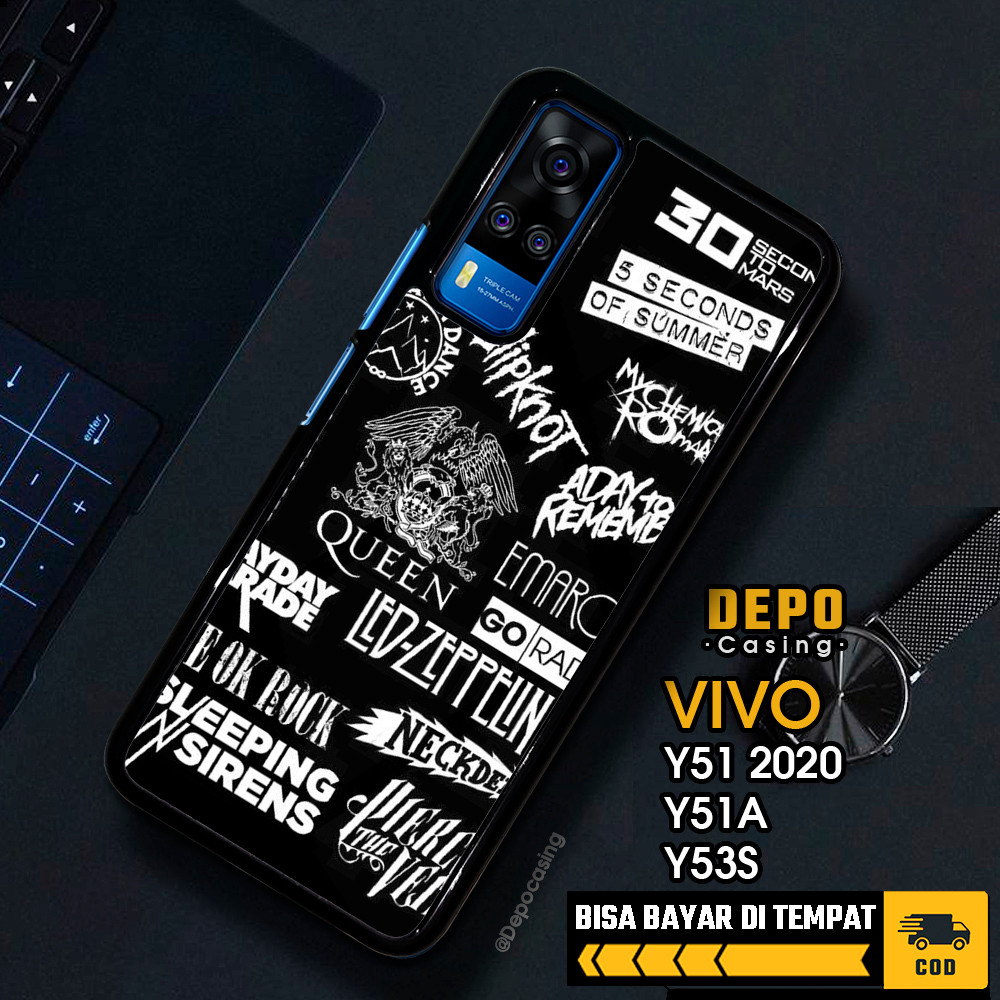 Case Vivo Y51 2020 Y51A Y53S Casing Vivo Y51 2020 Y51A Y53S Depo Casing [MSCB] Case Glossy Case Aest