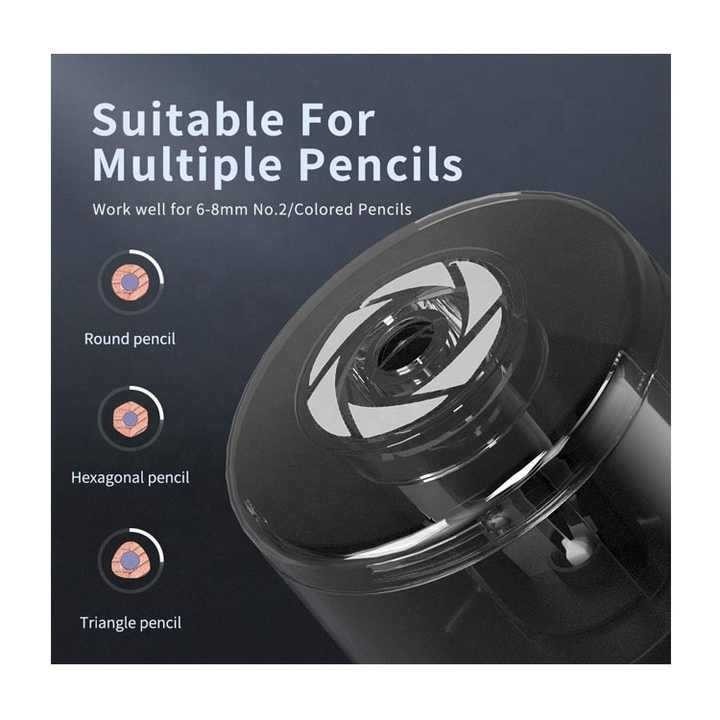 

SHIMASTR YS Rautan Pensil Otomatis Pencil Sharpener Automatic for 6-8mm - YS-PS05