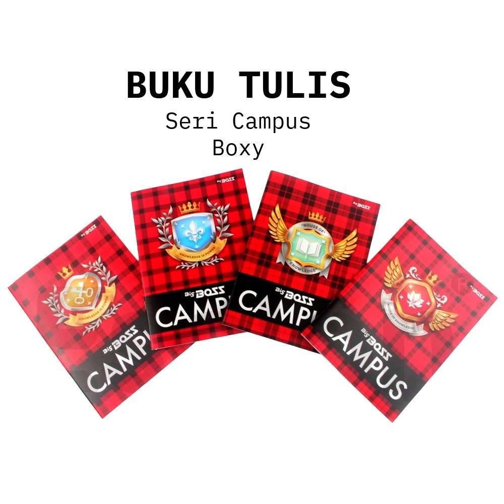 

♚1buah/1pc Buku Tulis Boxy Campus University 42lembar♚