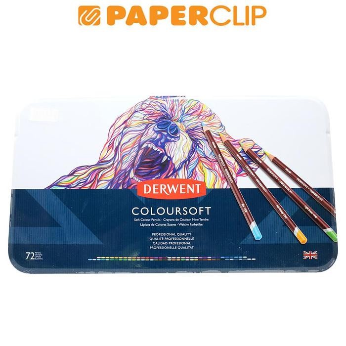 

TERLARIS! PENSIL WARNA DERWENT SET COLOURSOFT 72 COLOR 0701029DW