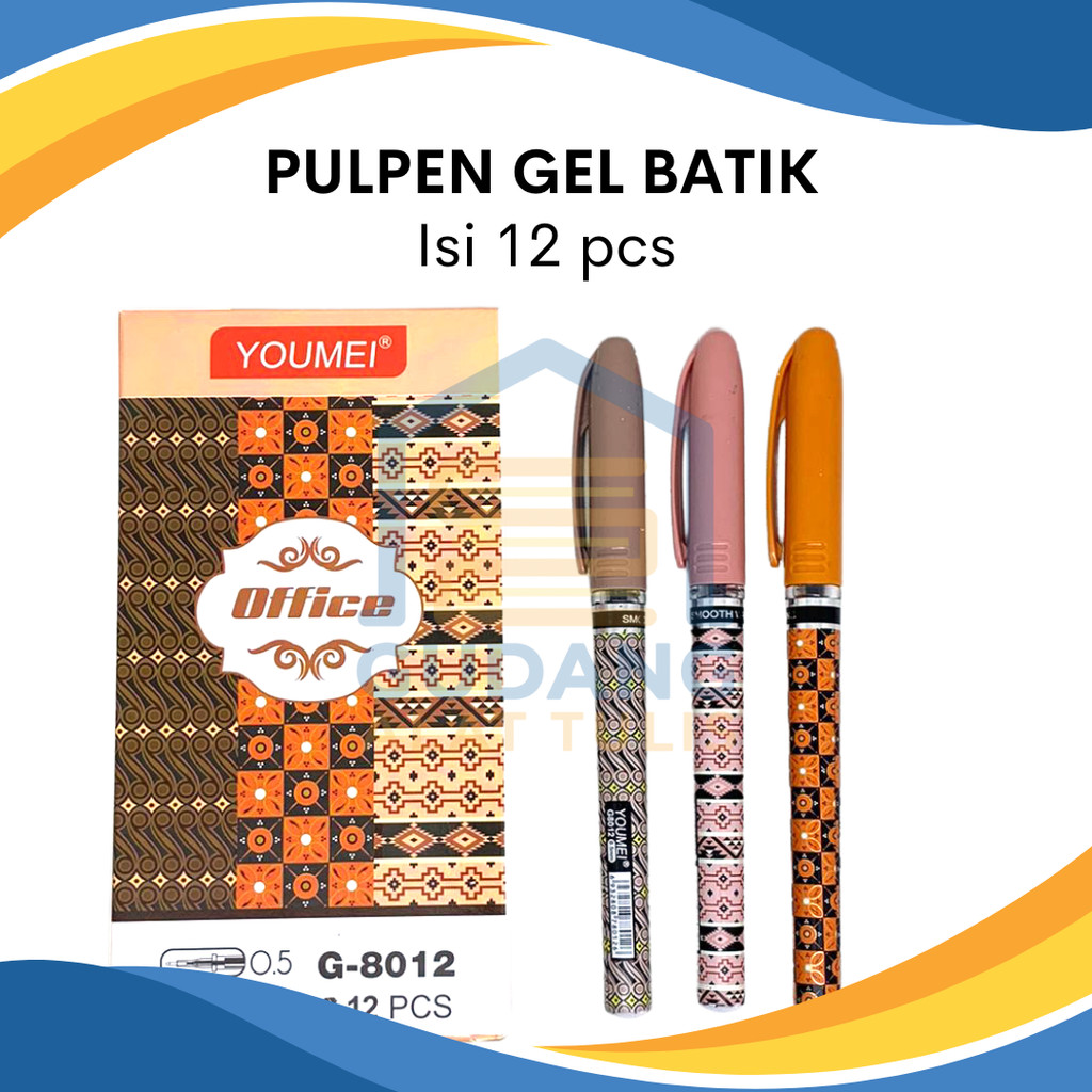 

PULPEN GEL BATIK