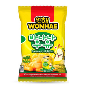 

Wonhae Banana Milk Bites Original 60 gr