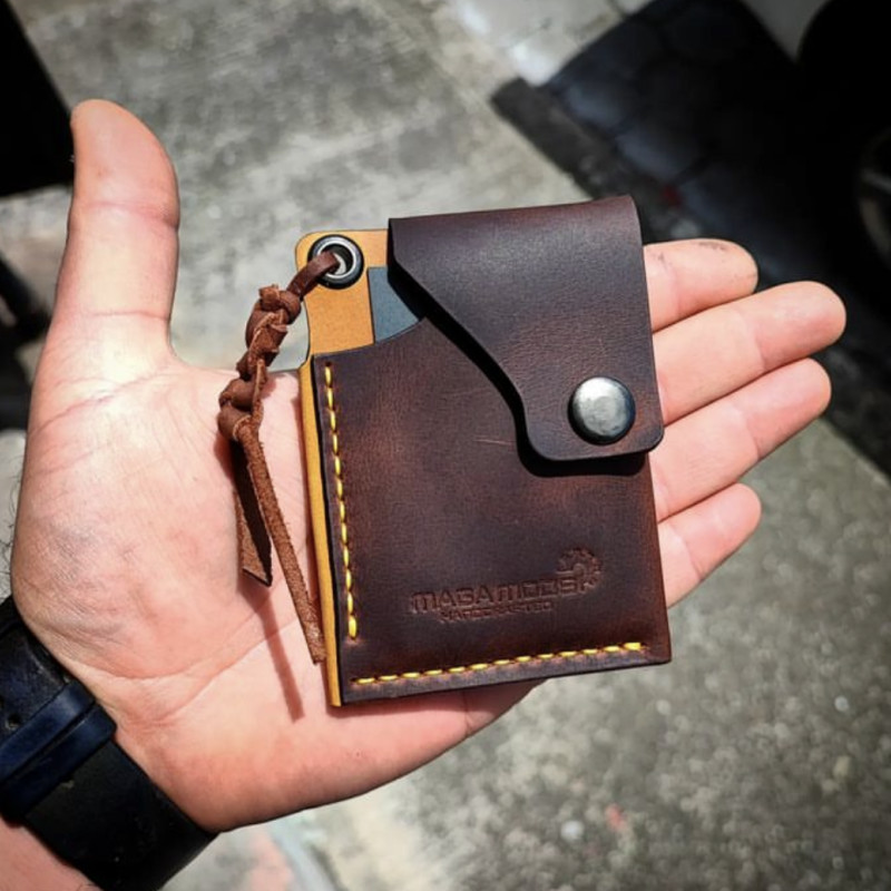 

Japan Steel Blade DIY Leather Craft card Holder Die Cutting Mould Hand Machine Punch Tool Set