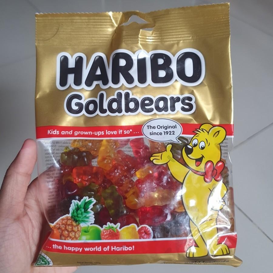 

Haribo Goldbears Permen Gummy Korea Import 160gr / 80gr