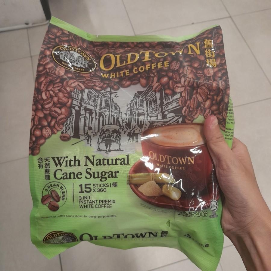 

Old Town White Coffee 3in1 Cane Sugar Kopi Sachet Import ( 15 Sachets )