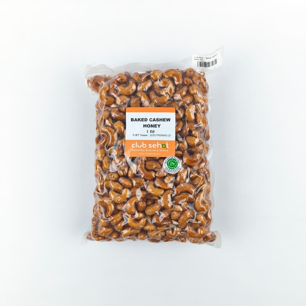 

Club Sehat Baked Cashew Honey 1Kg Kacang Mete Panggang Madu