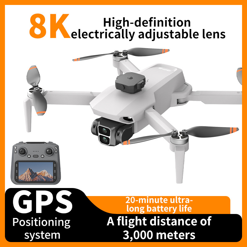 L106-1 GPS With 4.5-inch LCD Large Color Screen 8K Ultra HD GPS Brushless Aerial Folding Flight Infr