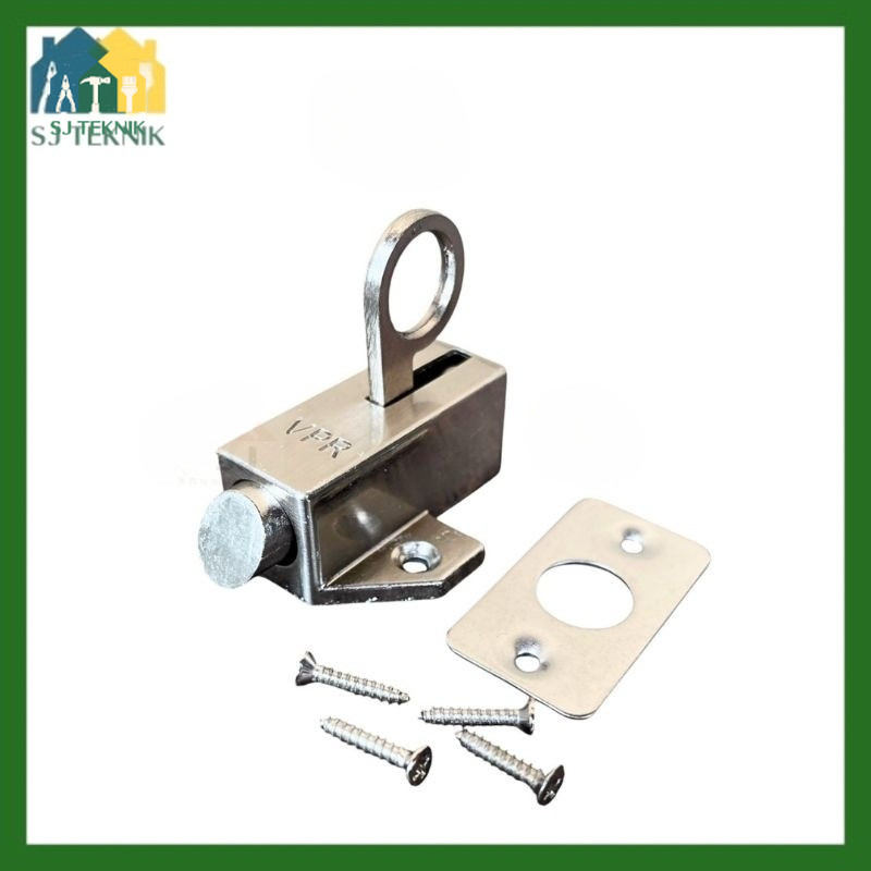 Spring Knip Spring Knife Grendel Kodok Grendel Jendela Kotak - (SJT)