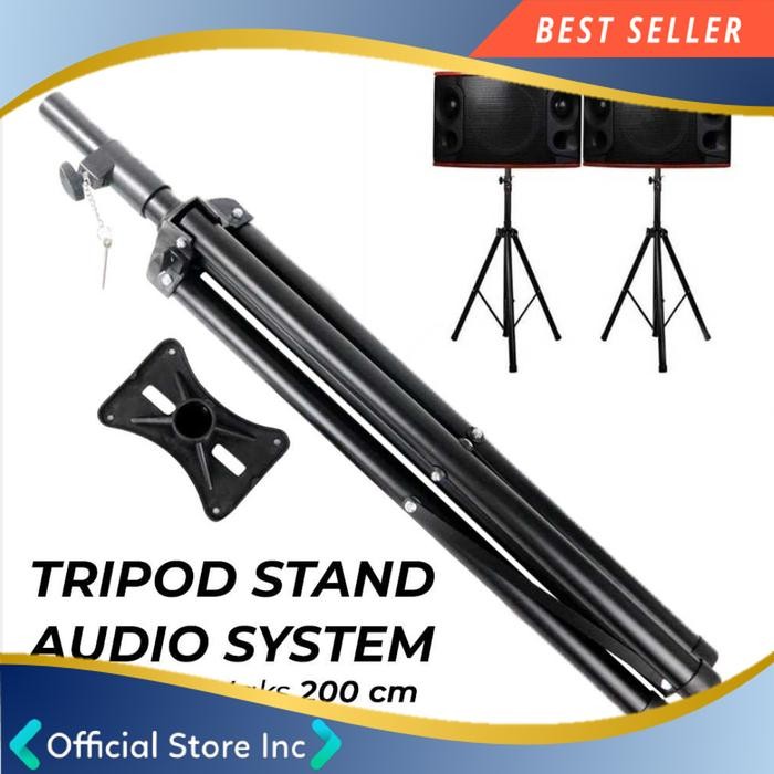Tripod Stand Tiang Speaker Aktif Karaoke Sound System Tinggi 200CM