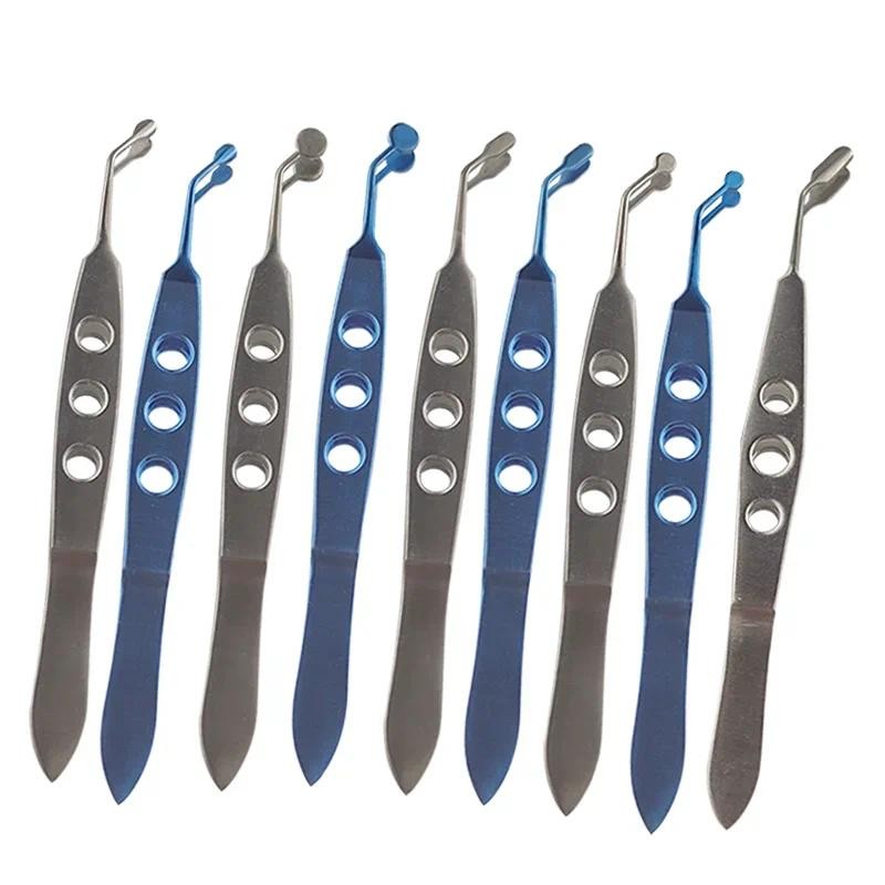 Palpebral Gland Massage Tweezers Clamp Meibomian Gland Flap Eyelid Surgery Tool Forceps Clip Fat Eye