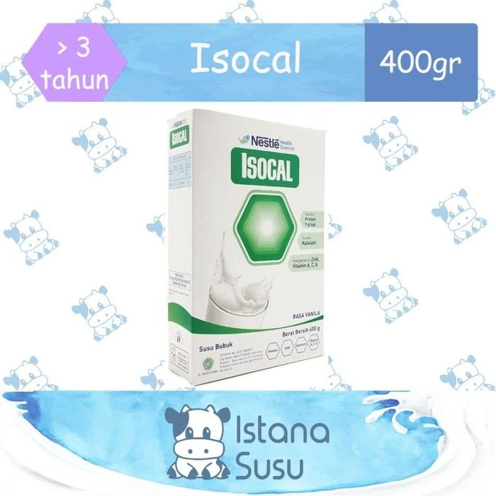 

[Promo]Best Seller Susu Isocal Rasa Vanila 400g - Isocal 400g