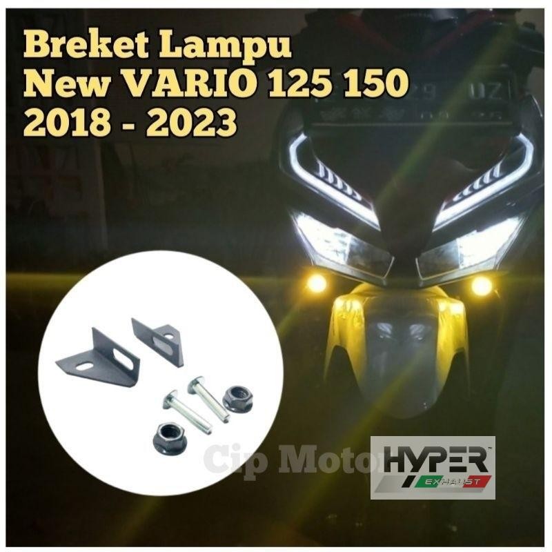 Breket Dudukan Lampu Tembak Vario 125 Vario 150 Vario 160