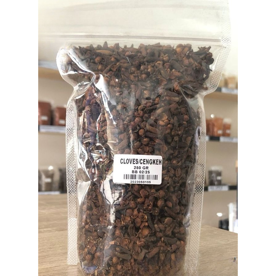 

Biji Cengkeh 250 gr / Cloves Whole 250 gr / Cengkih Utuh / Cengkeh Butir