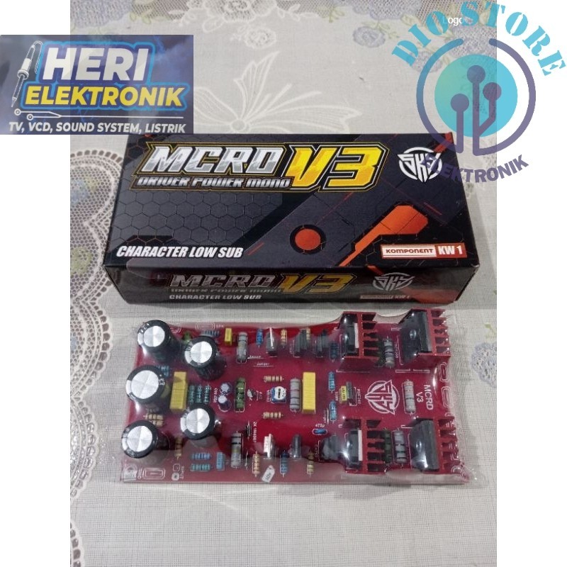 Kit Driver Mcrd V3 Low sub for 18inc High end quality by SKY