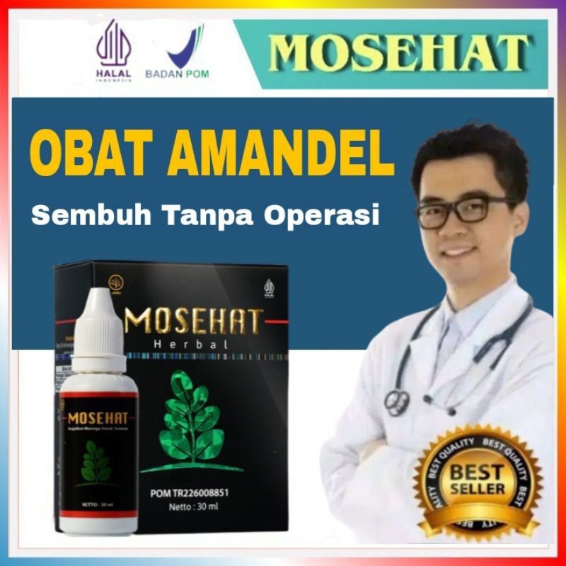 MOSEHAT Obat AMANDEL Paling Ampuh Sembuh Tanpa Operasi
