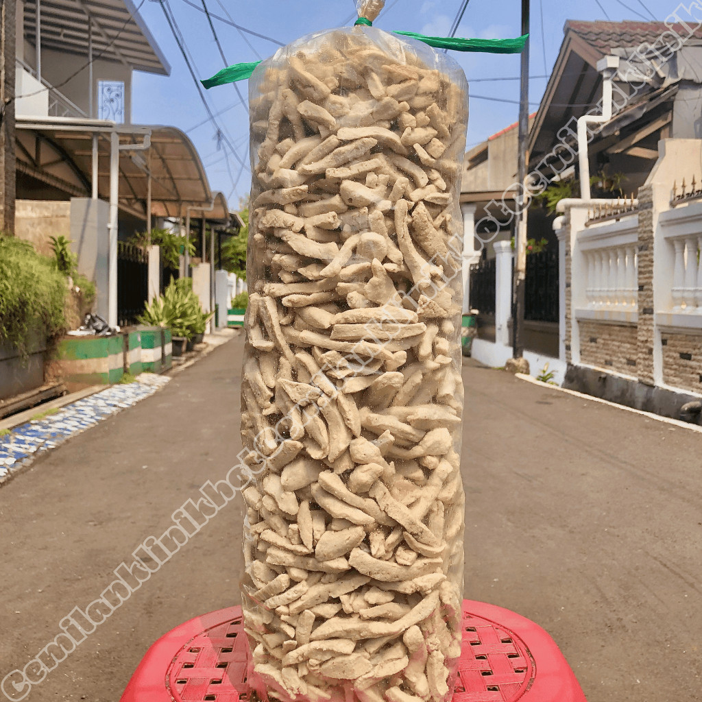 

Keripik Basreng tanpa Bumbu Seball/Kerupuk Basreng Tanpa Bumbu 2KG/2000gram