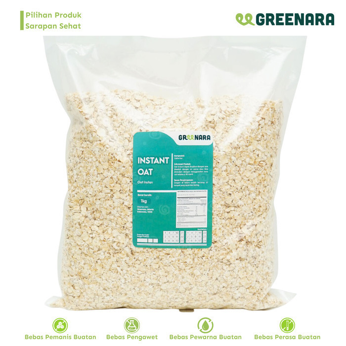 

HEMAT! Greenara Instant Oat 1Kg