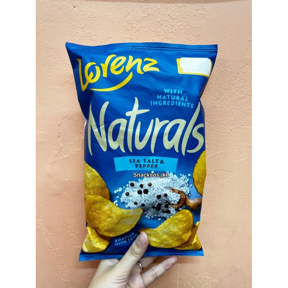 

Lorenz Natural's Classic Potato Chips Naturals - NATURAL SEASALT