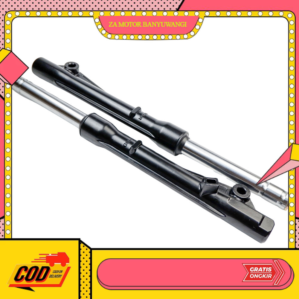 sok depan supra fit lama ori - shock depan astrea grand - Shock Depan Plus Tabung Honda Grand - GN5