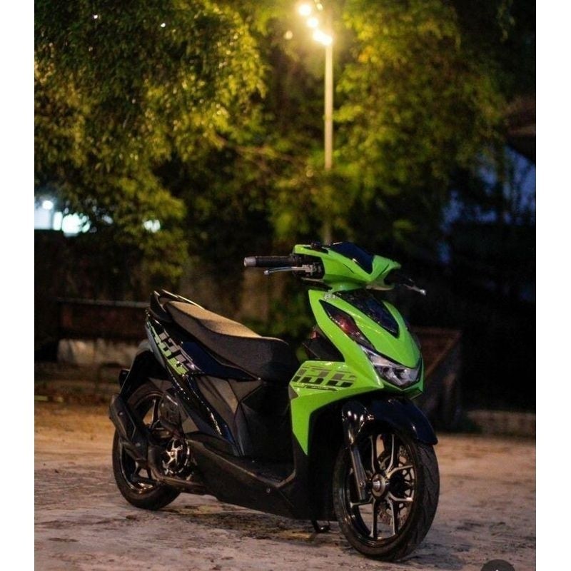 Stiker Beat Street New Variasi 135 Style | Striping Honda Beat Deluxe 2020/2021/2022/2023/204 Transp