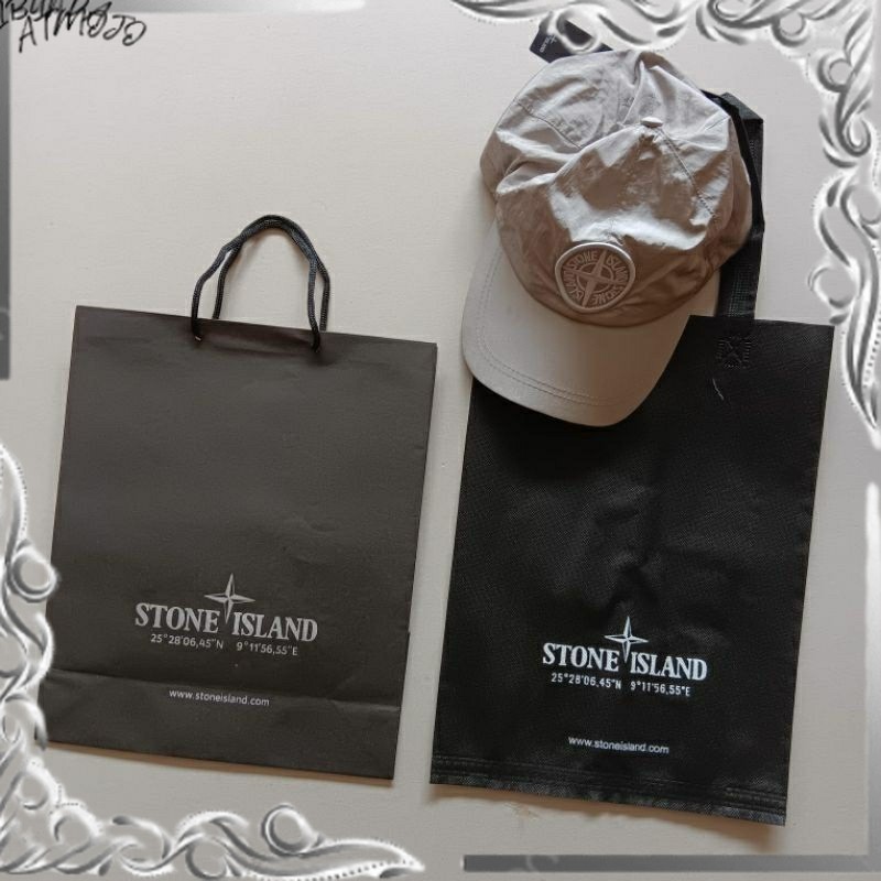 

stoney paper bag Milano + shopping bag