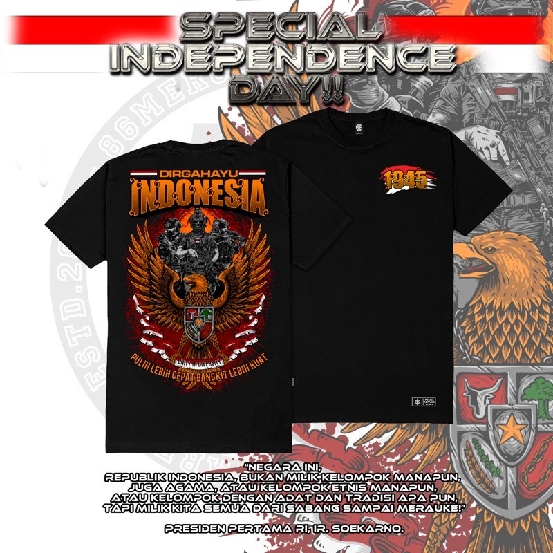 86_merch Official INDEPENDENCE DAY TSHIRT