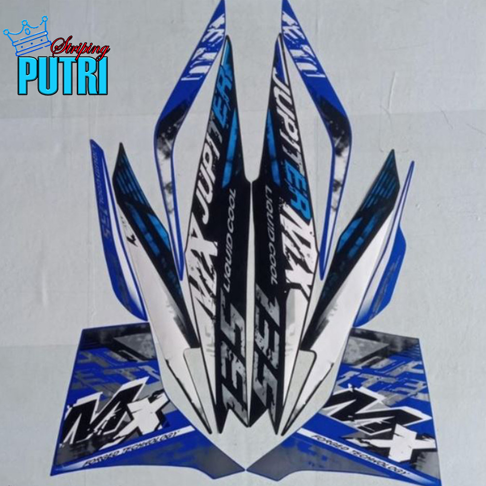Stiker Striping Standart Jupiter MX 2014 - List Stiker Standar Yamaha Jupiter MX 2014 - Striping Sta