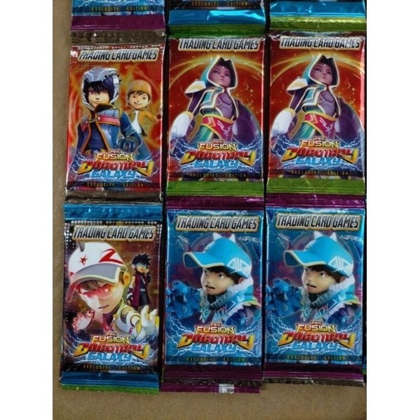 COD Murah Trading Card BoboiBoy // Mainan Kartu Trading BoboiBoy