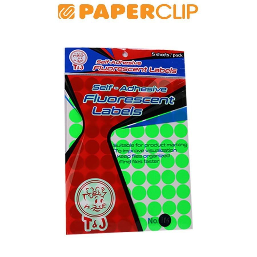 

LABEL TOM & JERRY NO.116 GREEN